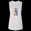 Ladies' Bella Flowy Scoop Muscle Tank Thumbnail