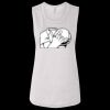 Ladies' Bella Flowy Scoop Muscle Tank Thumbnail
