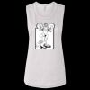 Ladies' Bella Flowy Scoop Muscle Tank Thumbnail