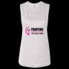 Ladies' Bella Flowy Scoop Muscle Tank Thumbnail