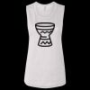 Ladies' Bella Flowy Scoop Muscle Tank Thumbnail