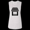 Ladies' Bella Flowy Scoop Muscle Tank Thumbnail